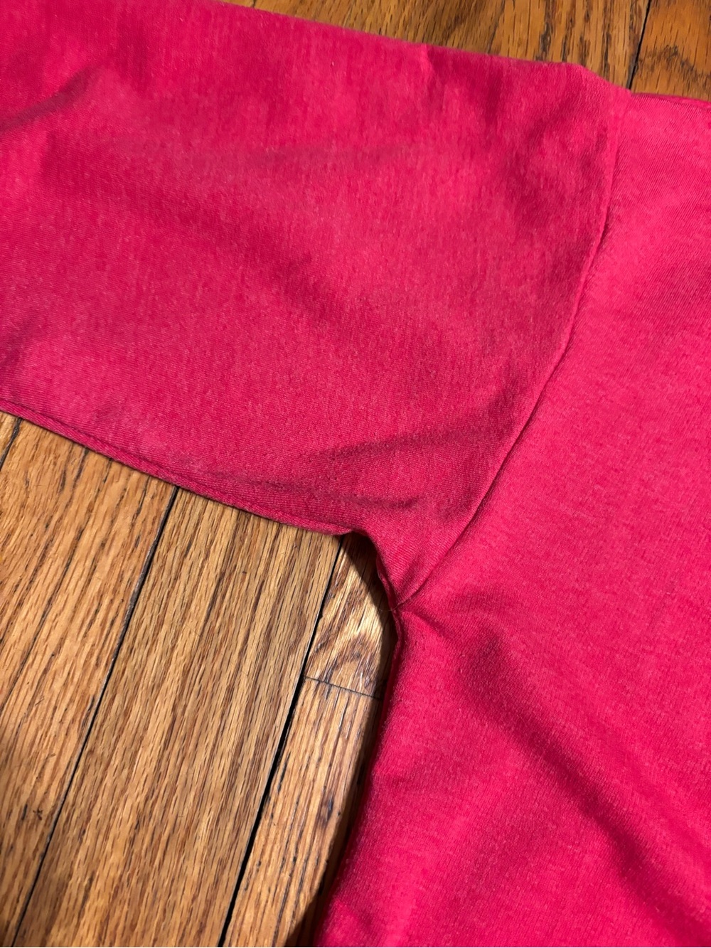 Disney Red Off-the-Shoulder Mickey Sweatshirt - Picture 7 of 10